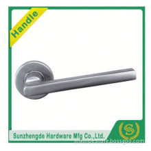 SZD STLH-010 New Model Die Casting Garage Curved Lever Stainless Steel Door Handle